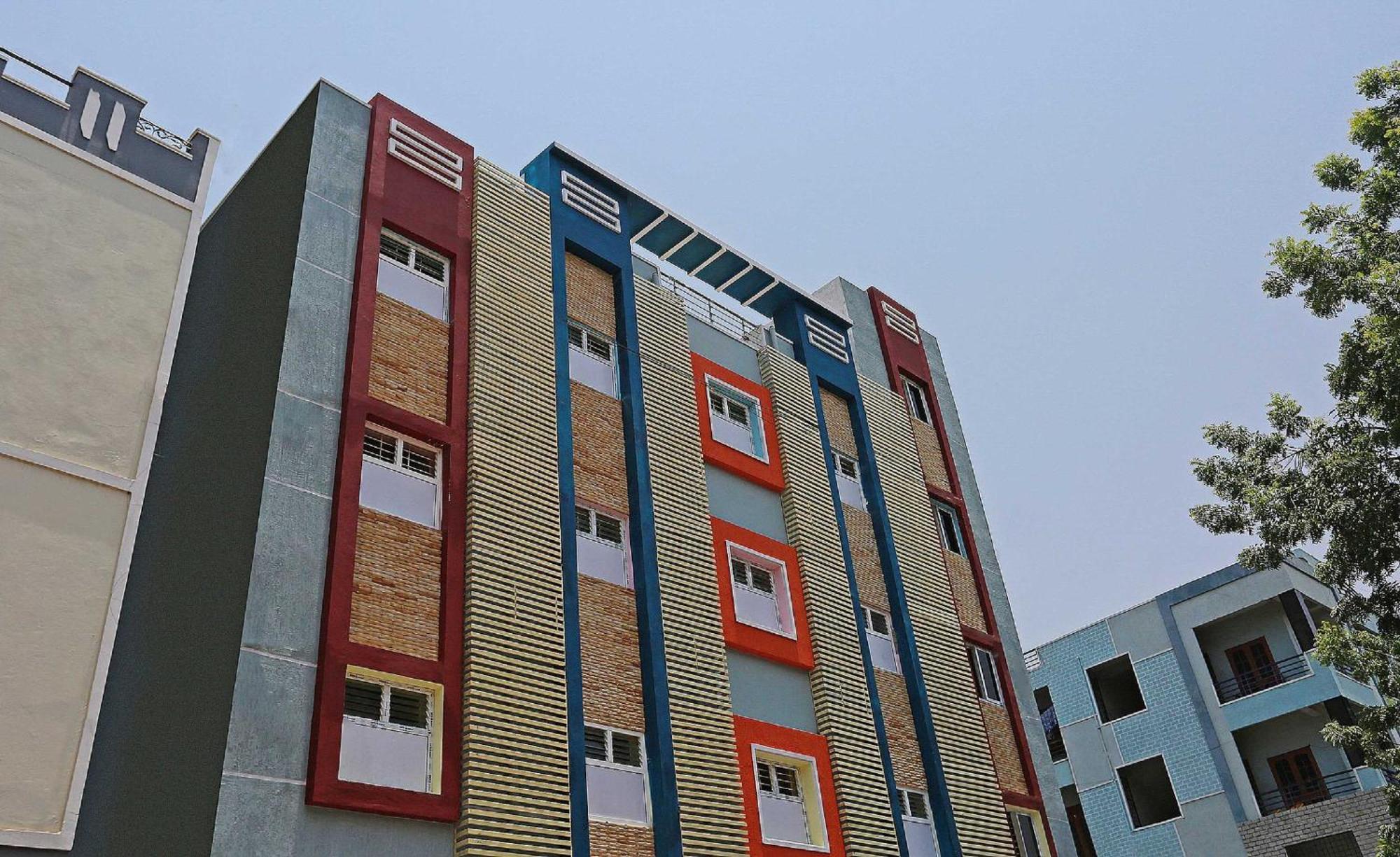 Hotel O Sruan Inn Hyderabad Exterior foto
